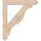 Ekena Millwork Funston Arts & Crafts Smooth Bracket, Douglas Fir, 3 1/2"W x 28"D x 32"H BKT04X28X32FST03SDF - alternate 3